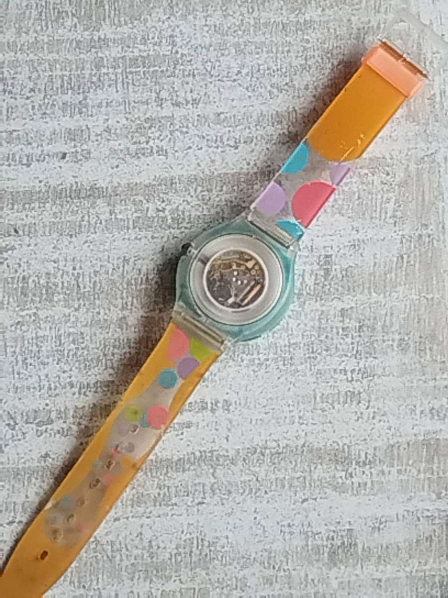 MENS XS SPORTS WATCH WITH ROTATING BEZEL IN EXCELLENT WORKING CONDITION