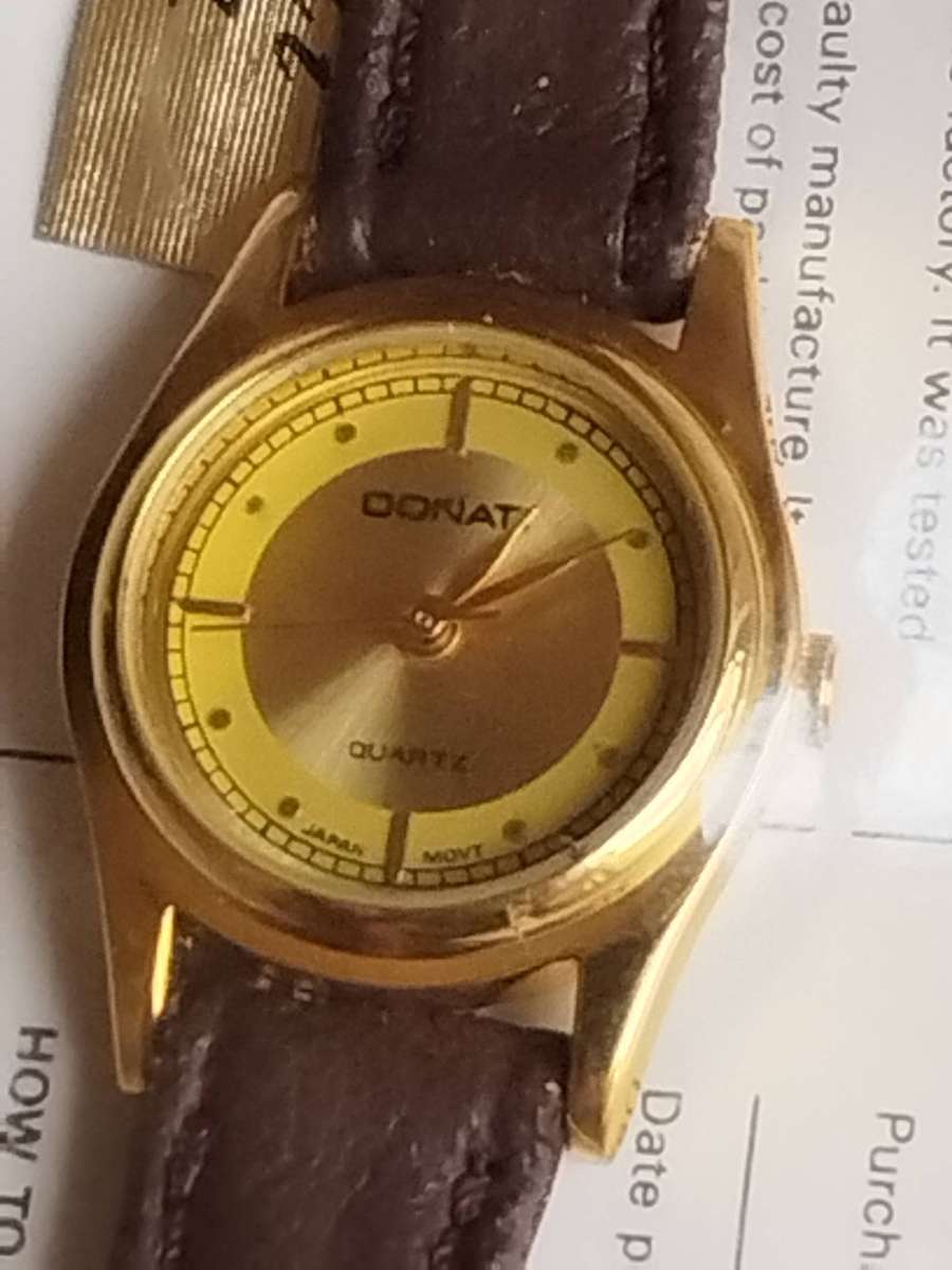 LADIES DONATI WATCH SET BOTH IN EXCELLENT WORKING CONDITION - BIDDING FOR BOTH WATCHES