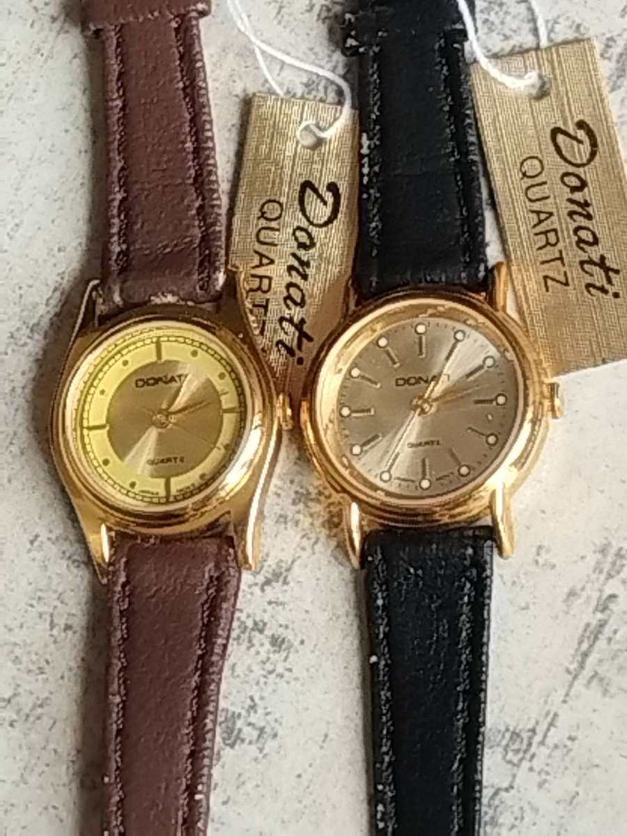 LADIES DONATI WATCH SET BOTH IN EXCELLENT WORKING CONDITION - BIDDING FOR BOTH WATCHES