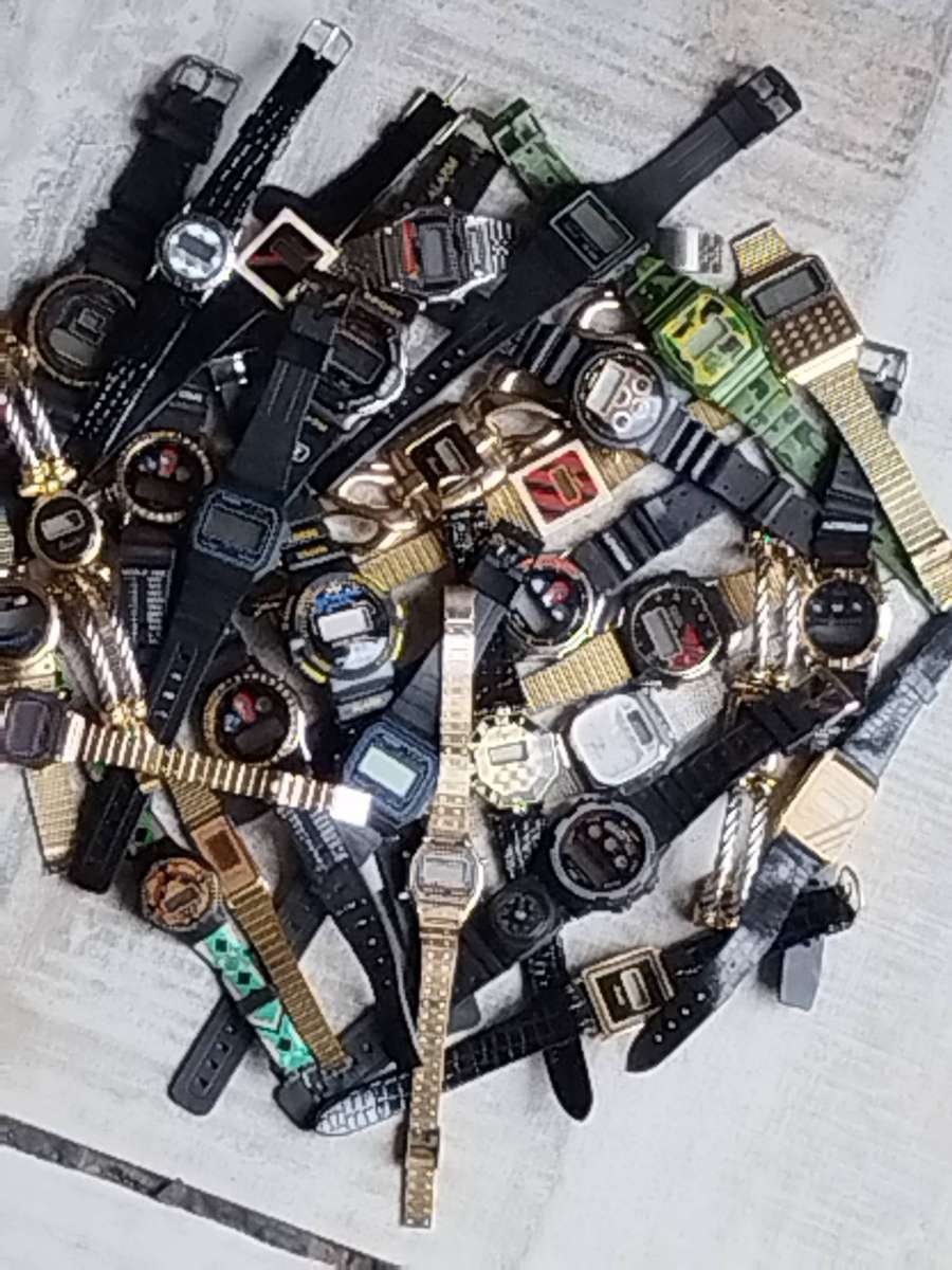 BULK DIGITAL WATCH COLLECTION BIDDING FOR ALL 31 WATCHES