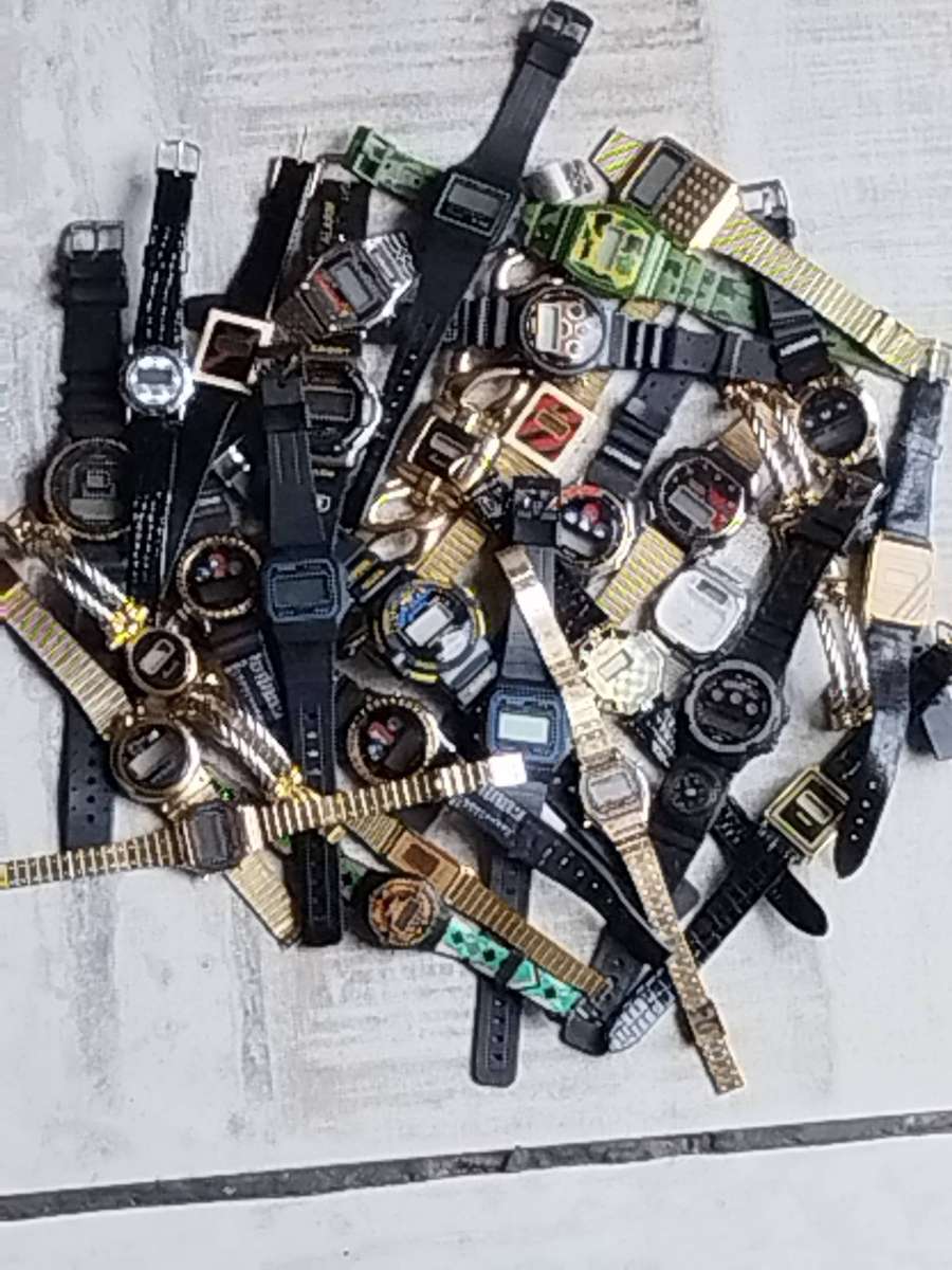BULK DIGITAL WATCH COLLECTION BIDDING FOR ALL 31 WATCHES