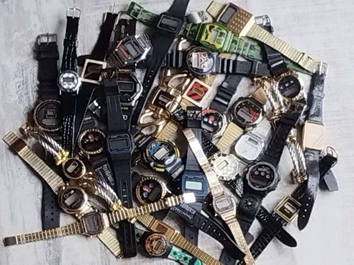 BULK DIGITAL WATCH COLLECTION BIDDING FOR ALL 31 WATCHES