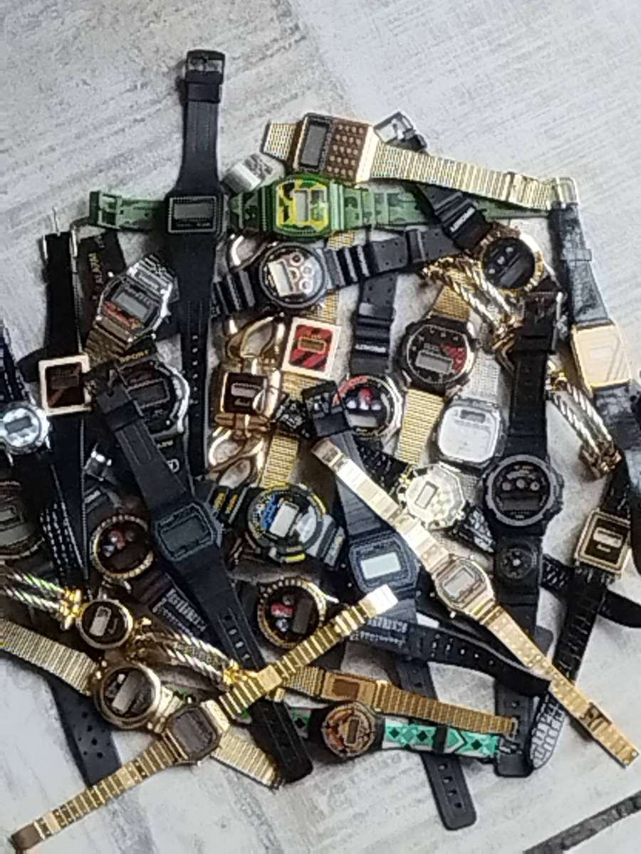 BULK DIGITAL WATCH COLLECTION BIDDING FOR ALL 31 WATCHES