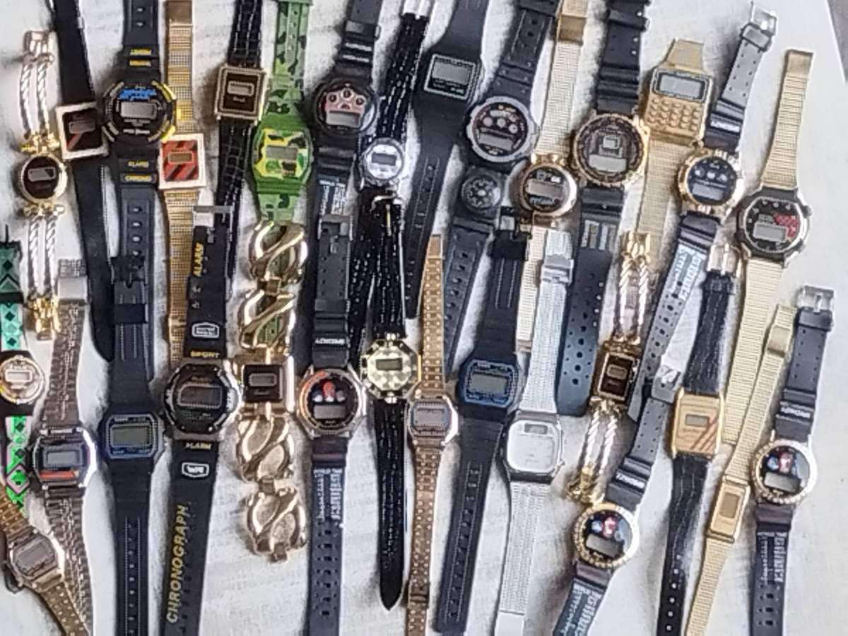 BULK DIGITAL WATCH COLLECTION BIDDING FOR ALL 31 WATCHES