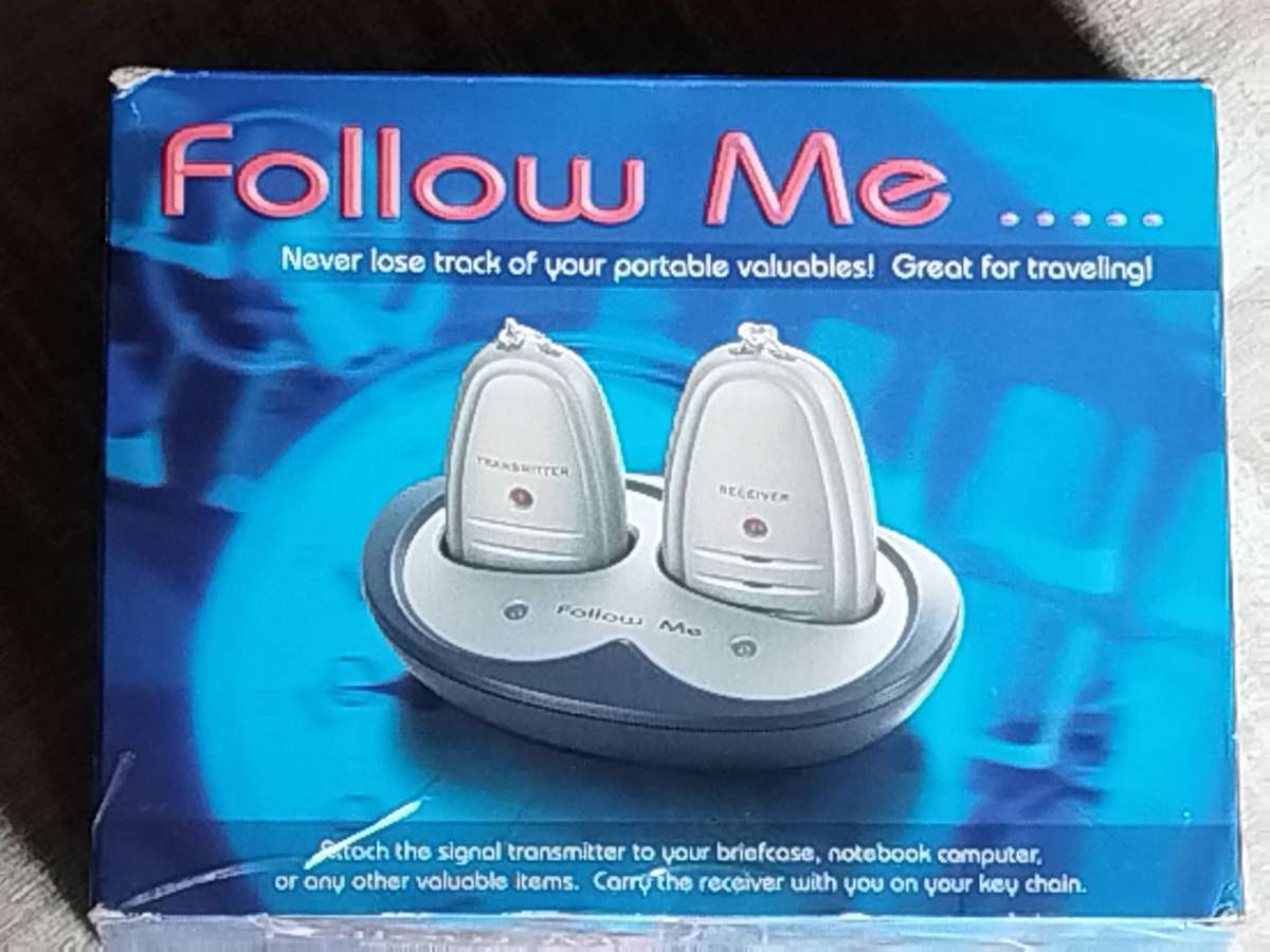 FOLLOW ME ELECTRONIC MONITORING SYSTEM DX-147 - STILL UNUSED IN BOX