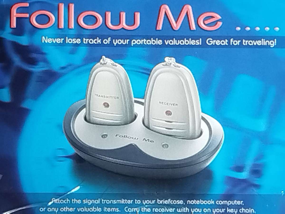 FOLLOW ME ELECTRONIC MONITORING SYSTEM DX-147 - STILL UNUSED IN BOX