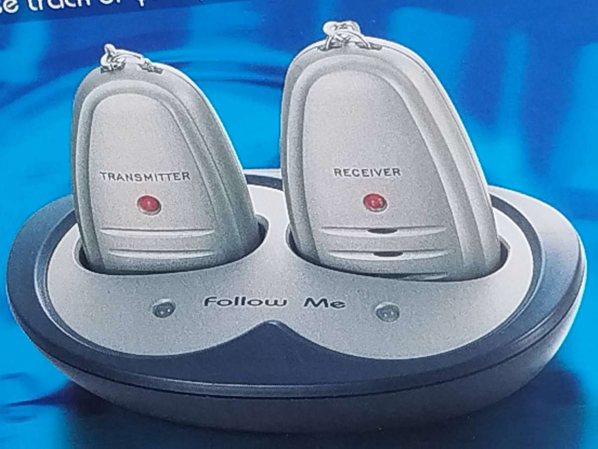 FOLLOW ME ELECTRONIC MONITORING SYSTEM DX-147 - STILL UNUSED IN BOX