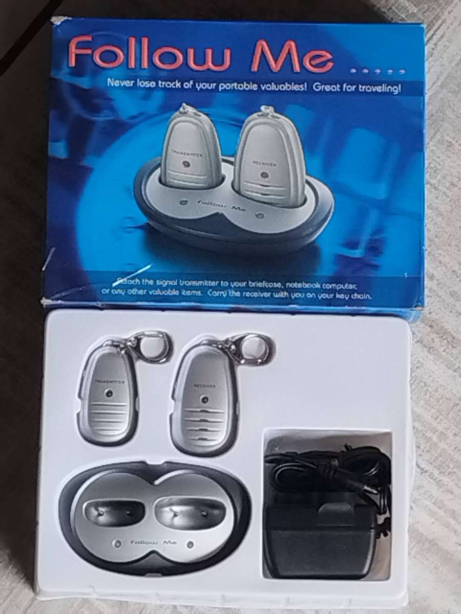 FOLLOW ME ELECTRONIC MONITORING SYSTEM DX-147 - STILL UNUSED IN BOX