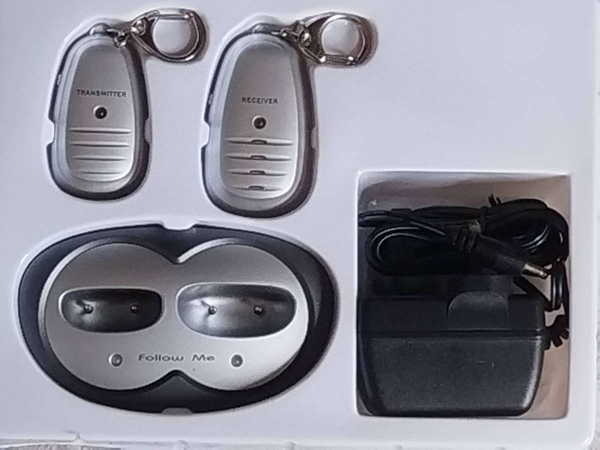 FOLLOW ME ELECTRONIC MONITORING SYSTEM DX-147 - STILL UNUSED IN BOX