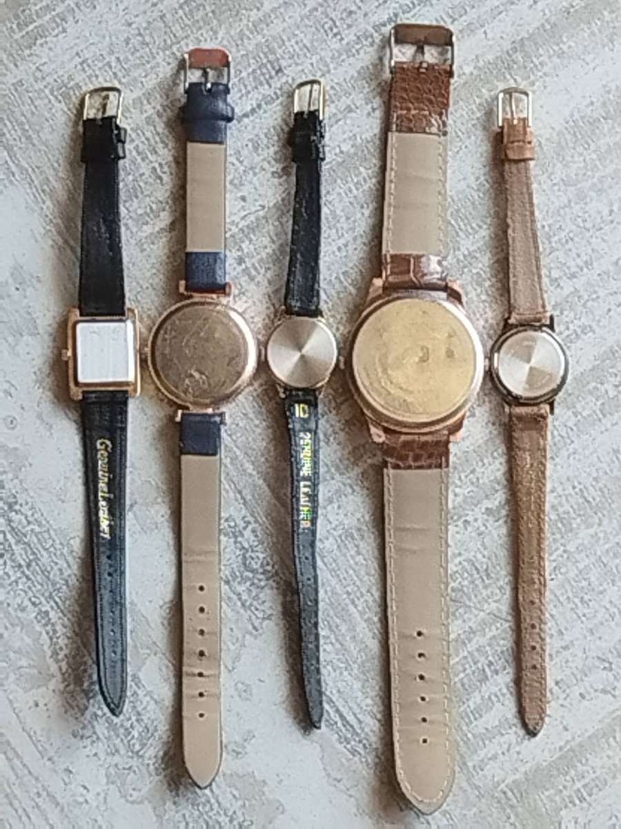 LADIES WATCH COLLECTION ALL IN EXCELLENT WORKING CONDITION - BIDDING FOR ALL 5 WATCHES