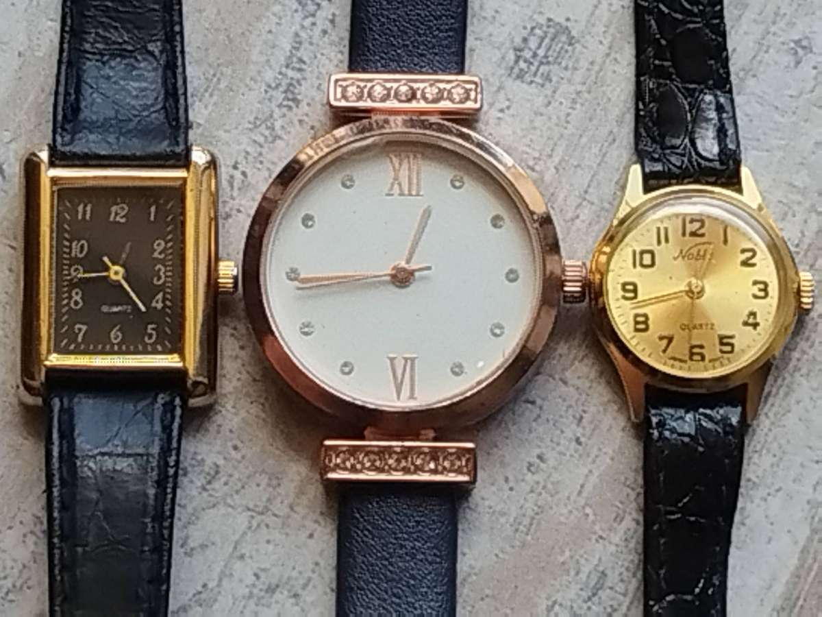 LADIES WATCH COLLECTION ALL IN EXCELLENT WORKING CONDITION - BIDDING FOR ALL 5 WATCHES