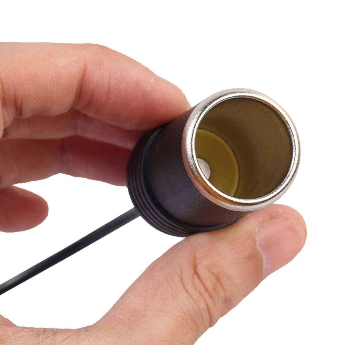 USB to 12V Car Cigarette Lighter Adapter