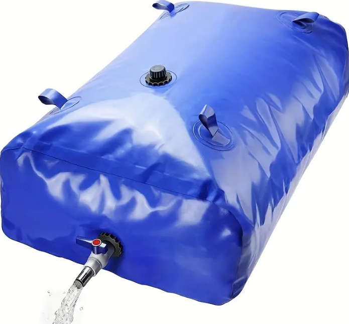 Super Big Water Container, Portable 1000L  With PVC Ball Valve