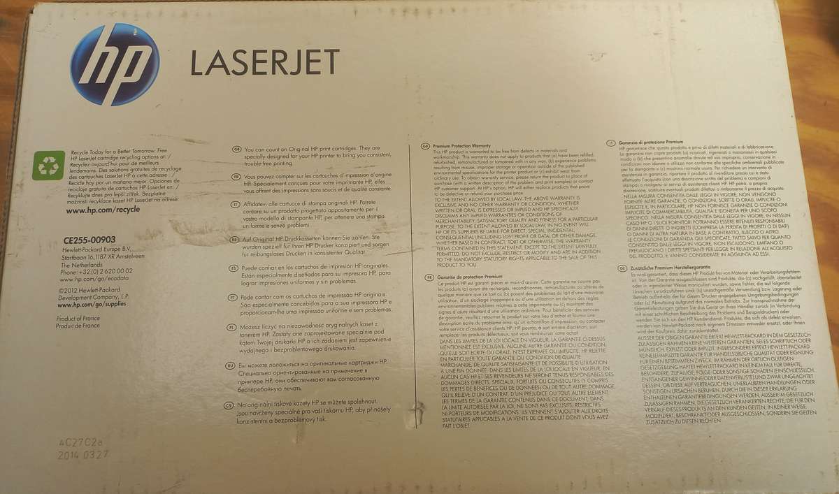 HP Laserjet 55A Black Tonner Cartrige