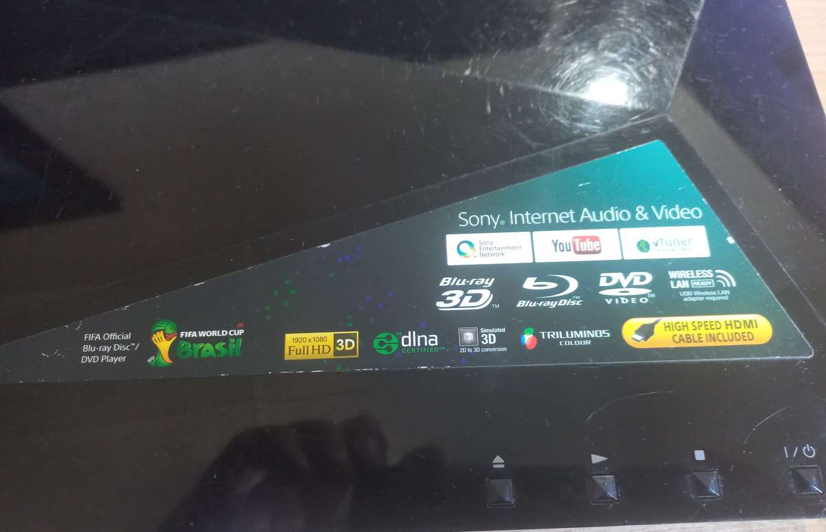 Sony BDP-S4100 3D Blu-ray Disc Player (No Remote)