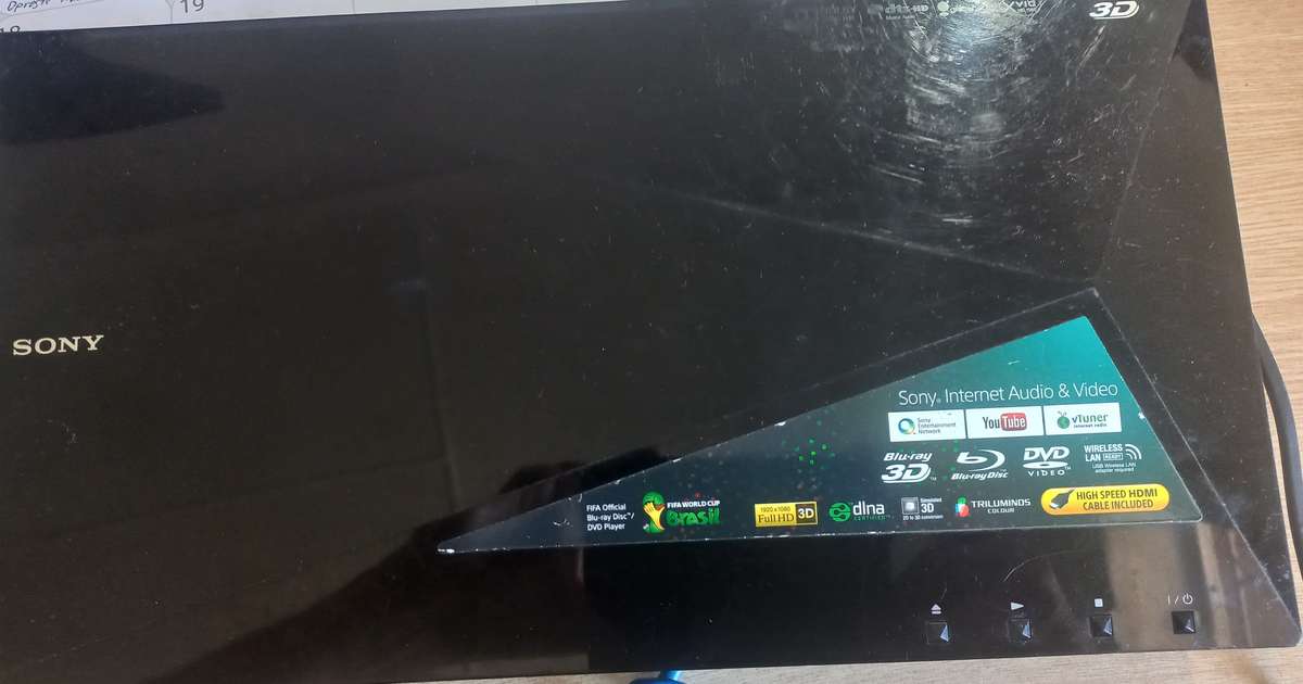 Sony BDP-S4100 3D Blu-ray Disc Player (No Remote)