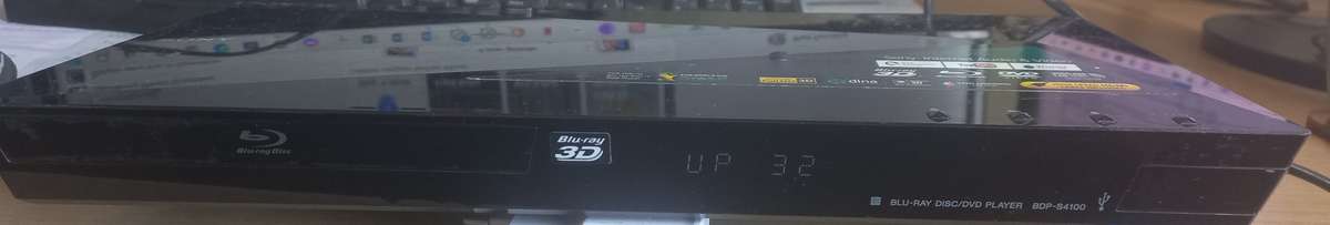 Sony BDP-S4100 3D Blu-ray Disc Player (No Remote)