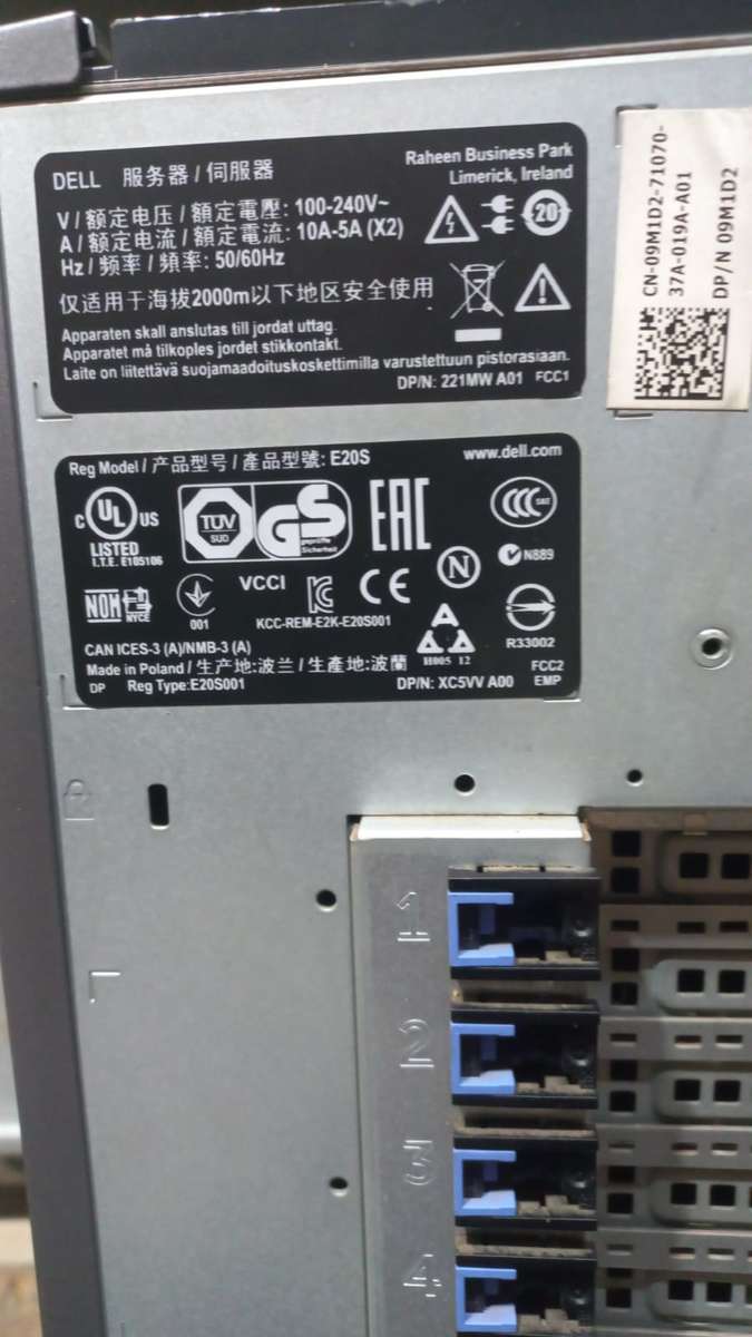 Dell Server PowerEdge T320 (Fail to Start)