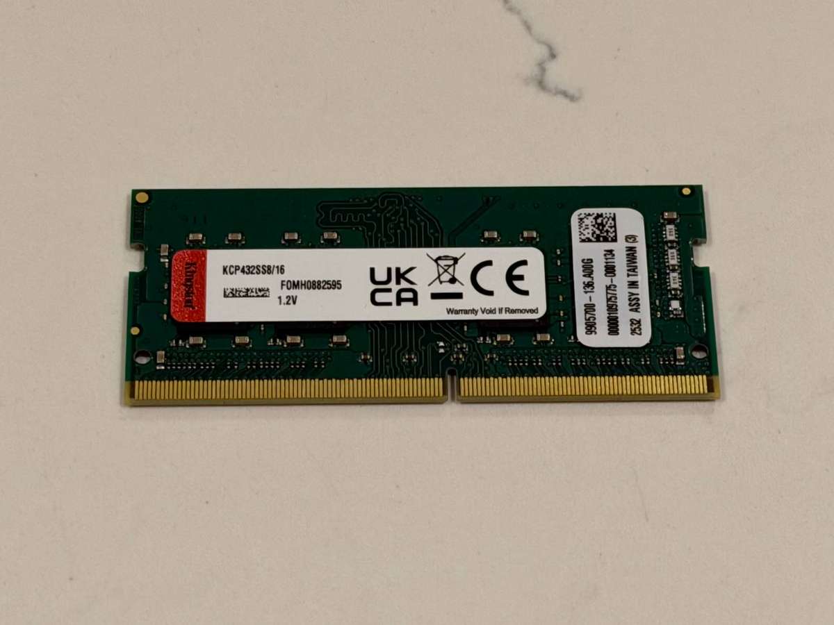 16GB DDR4 3200Mhz laptop memory