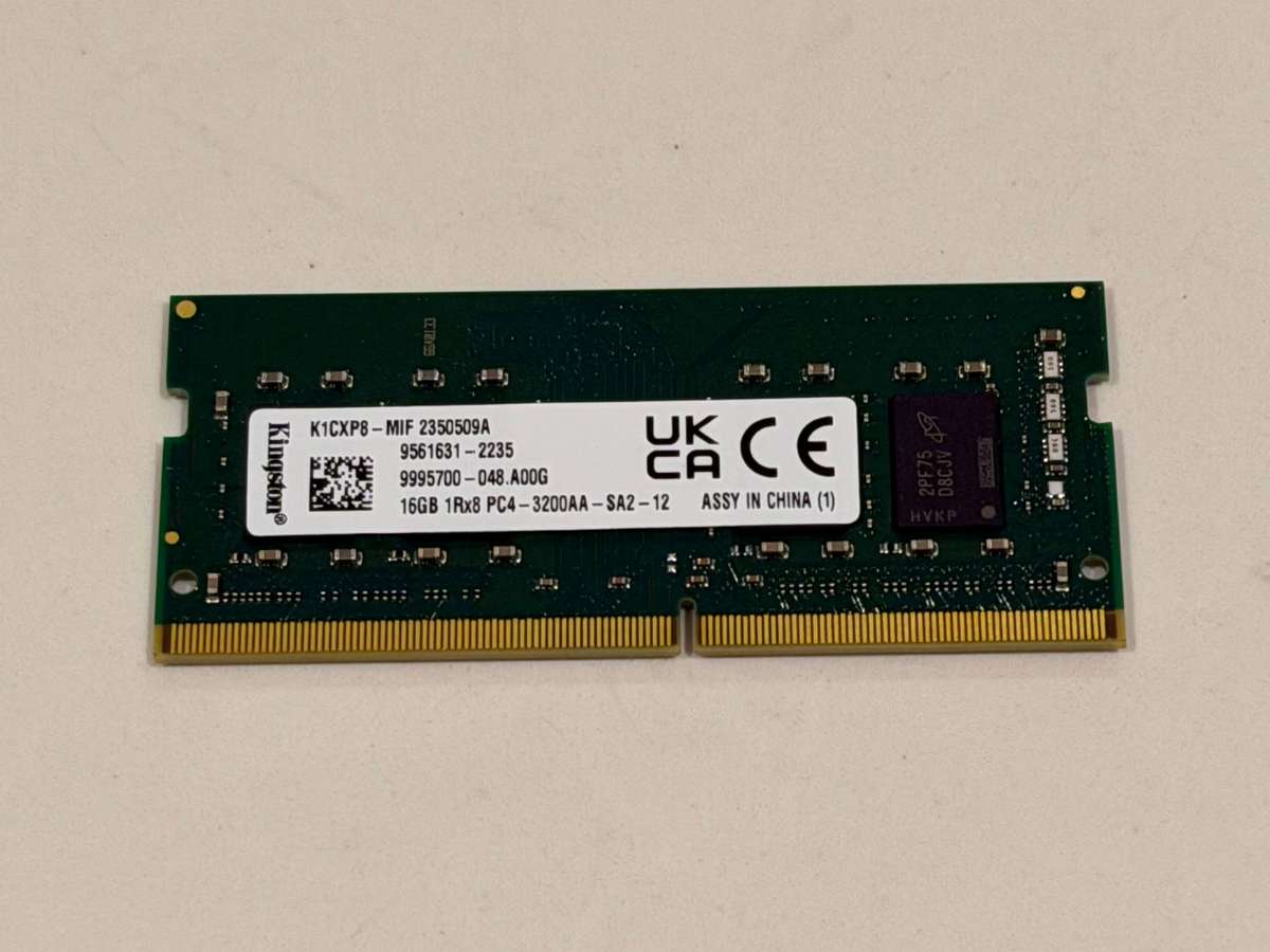 16GB DDR4 3200Mhz laptop memory
