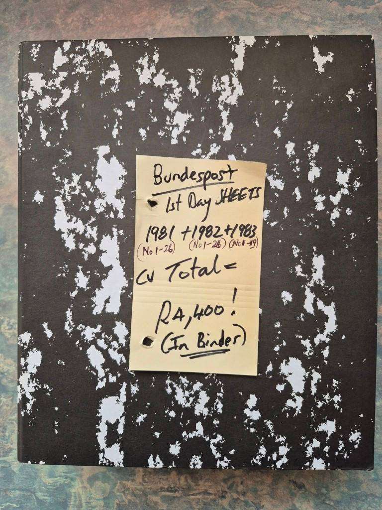 Bundespost in Binder (Lot054)