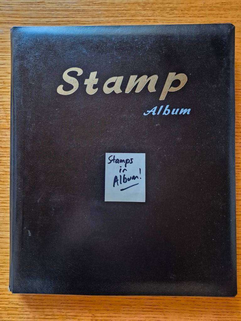 Stamps in Album-1 (Lot056)