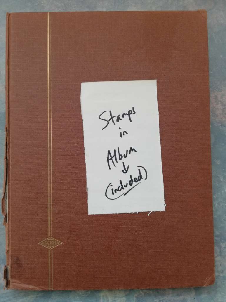 Stamps in Album (Lot729)