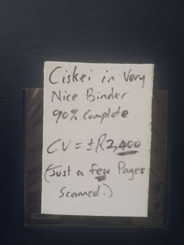 Ciskei in Album (Lot885)