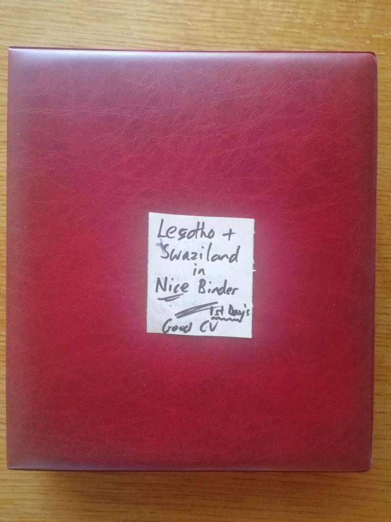 Swaziland / Lesotho in Binder (Lot997)