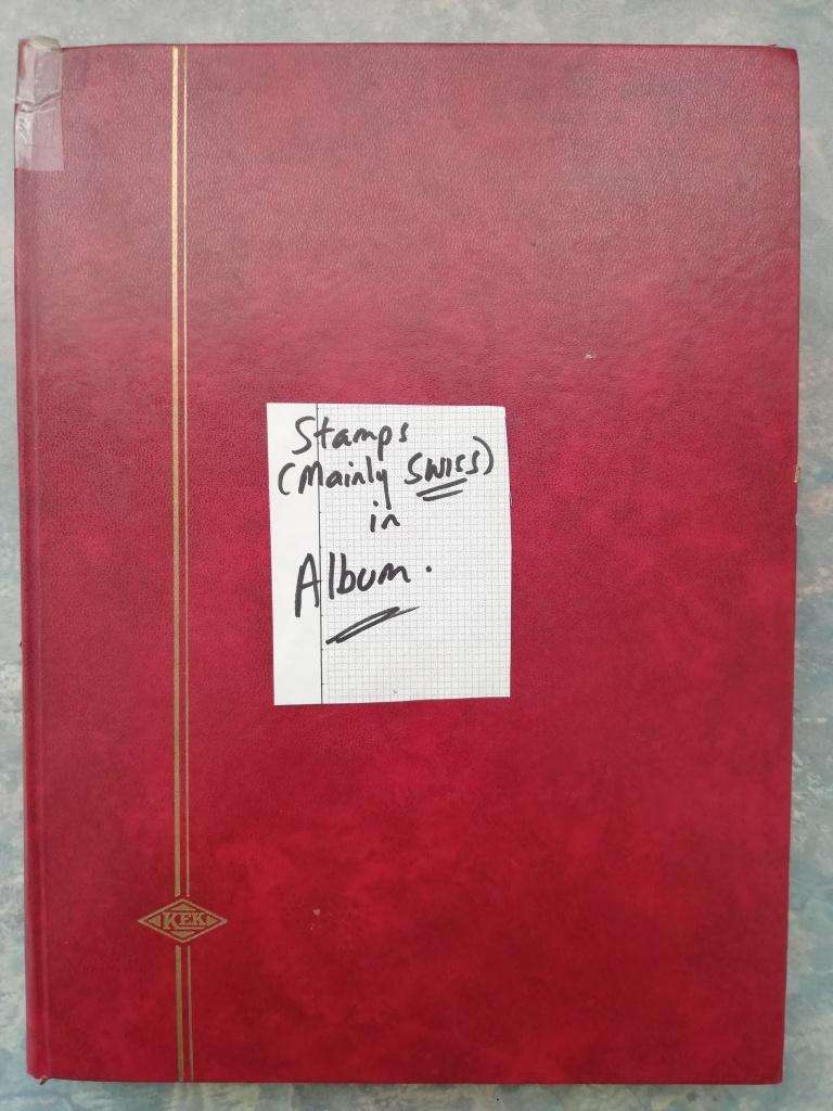 Stamps(Swiss/Yugos) in Album (Lot004)