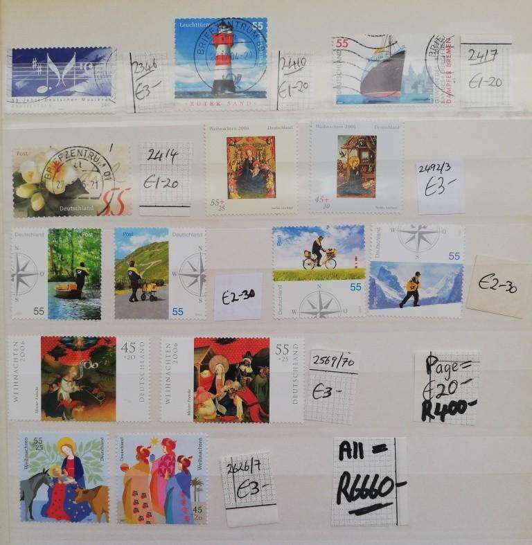 Mostly mint Germany in Album (Lot005)