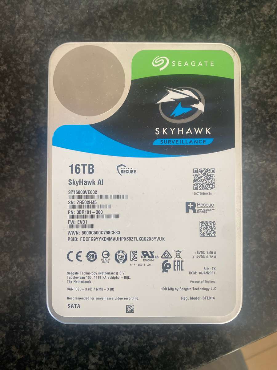 16TB  Seagate