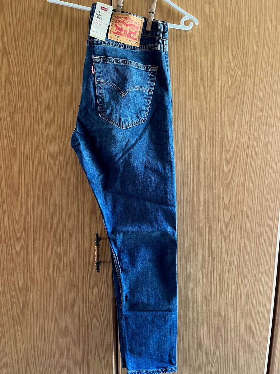 Levi`s 512  Slim Taper Men`s  Jeans Blue W32 L32