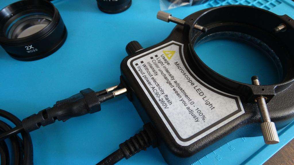 Amszoom 3.5X-90X Simul-Focal Trinocular Stereo Microscope + Extras - FREE SHIPPING!