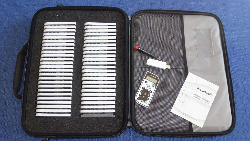 Powervote - Wireless voting system (50 keypads)