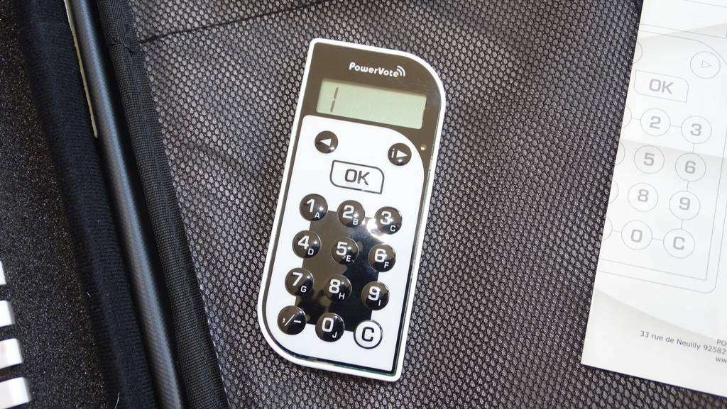 Powervote - Wireless voting system (50 keypads)