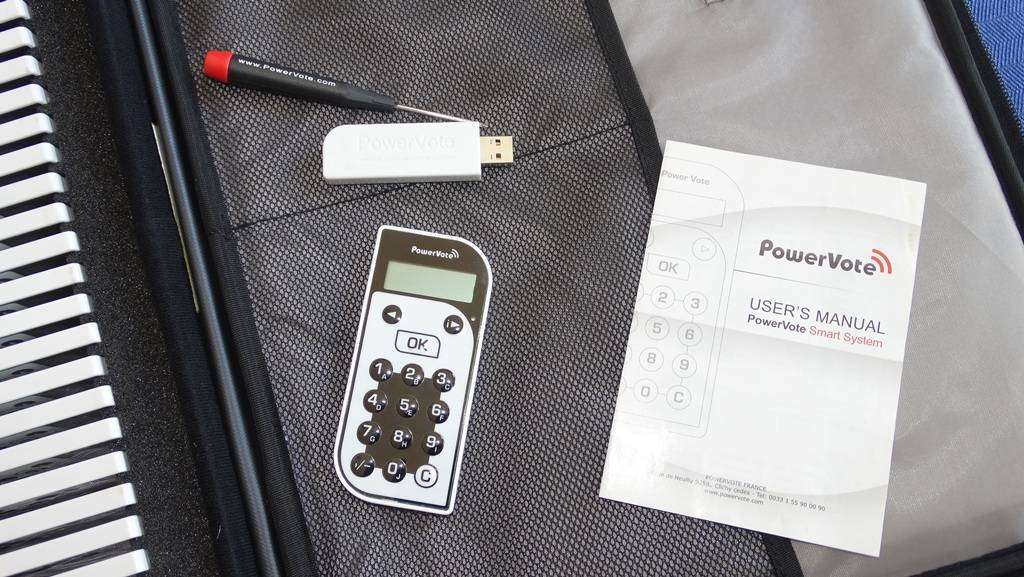 Powervote - Wireless voting system (50 keypads)