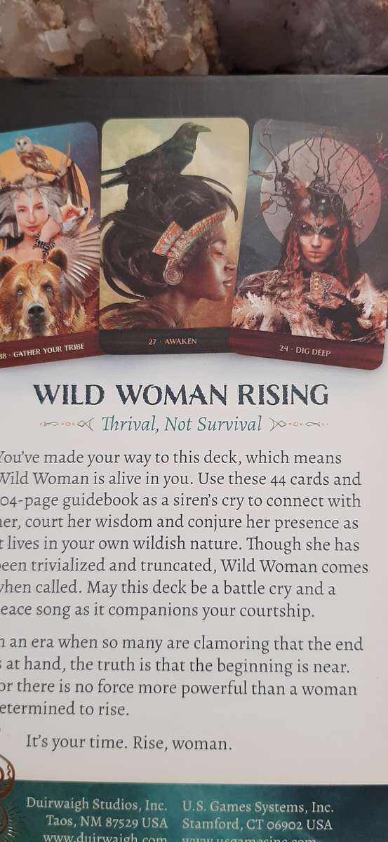 WILD WOMAN RISING ORACLE CARD DECK