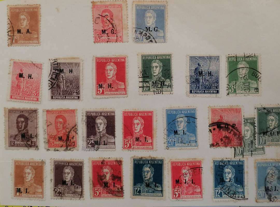 EARLY ARGENTINA PART SET