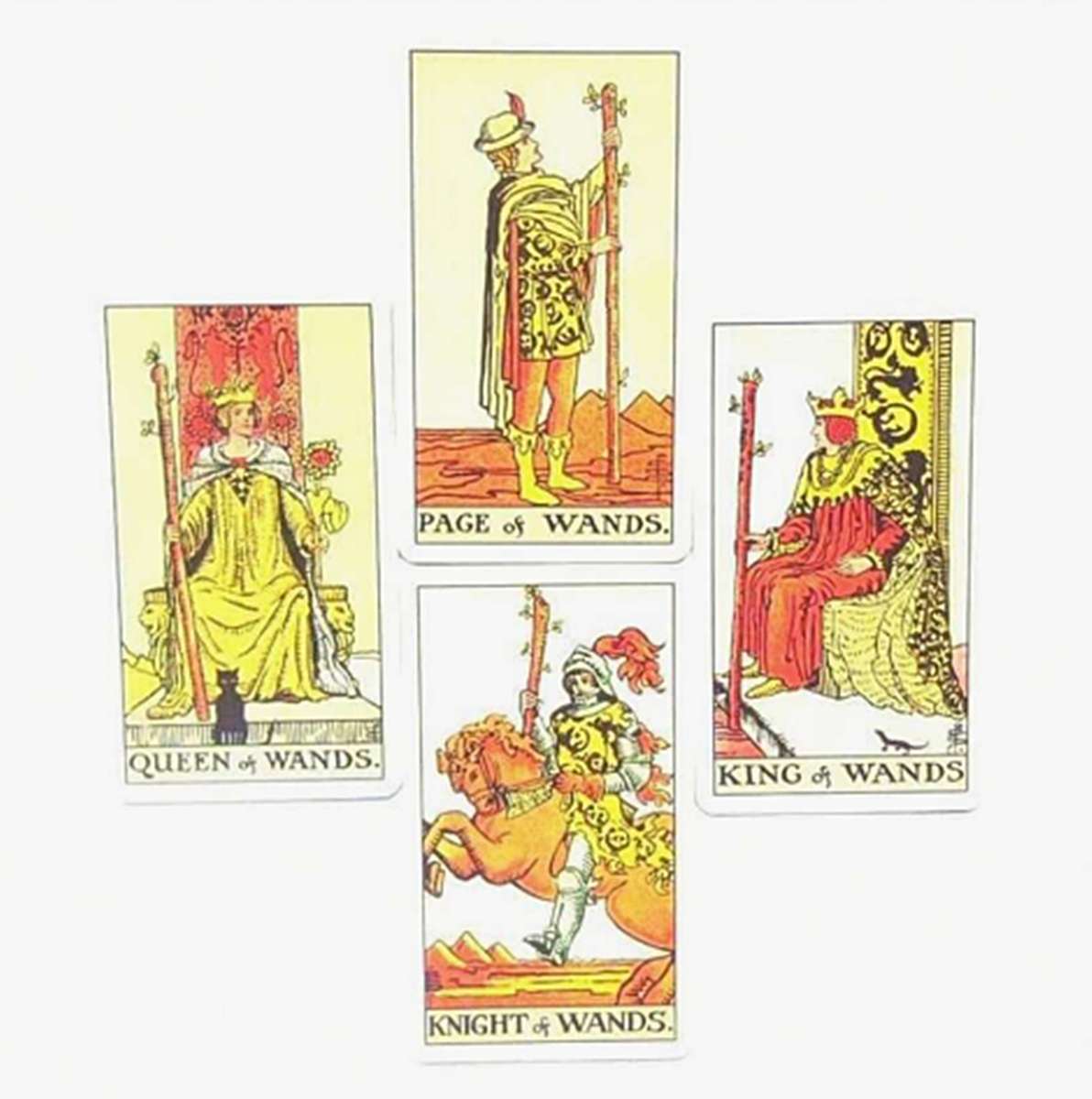 78 Card Tarot Original 1909 Tarot Deck for Beginners - Very Good Used Condition