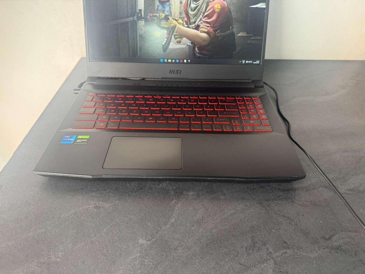 MSI Katana GF66 Gaming Laptop 11th Gen i7 16GB DDR4 512GB SSD GTX 1650 GPU FHD