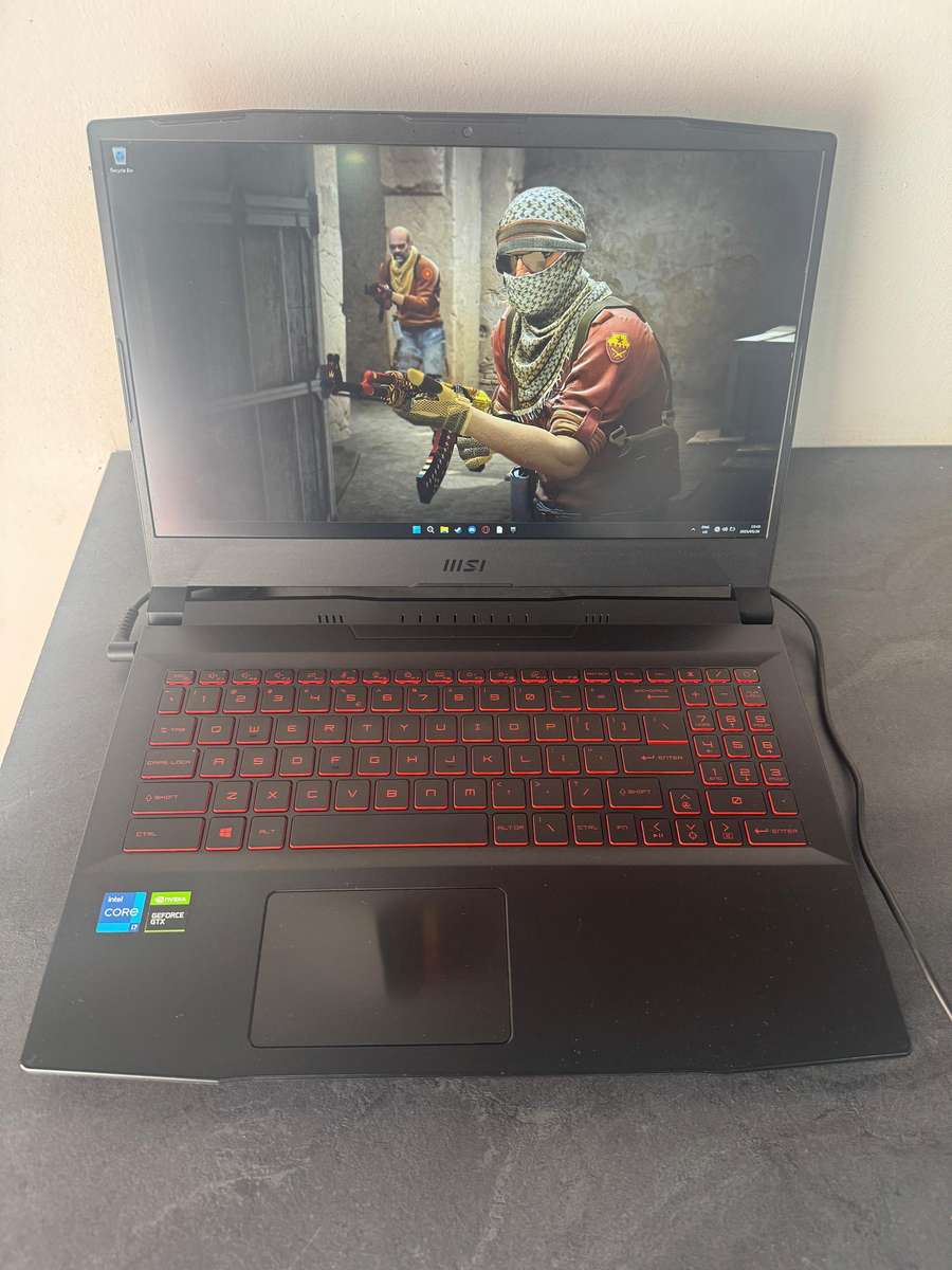 MSI Katana GF66 Gaming Laptop 11th Gen i7 16GB DDR4 512GB SSD GTX 1650 GPU FHD