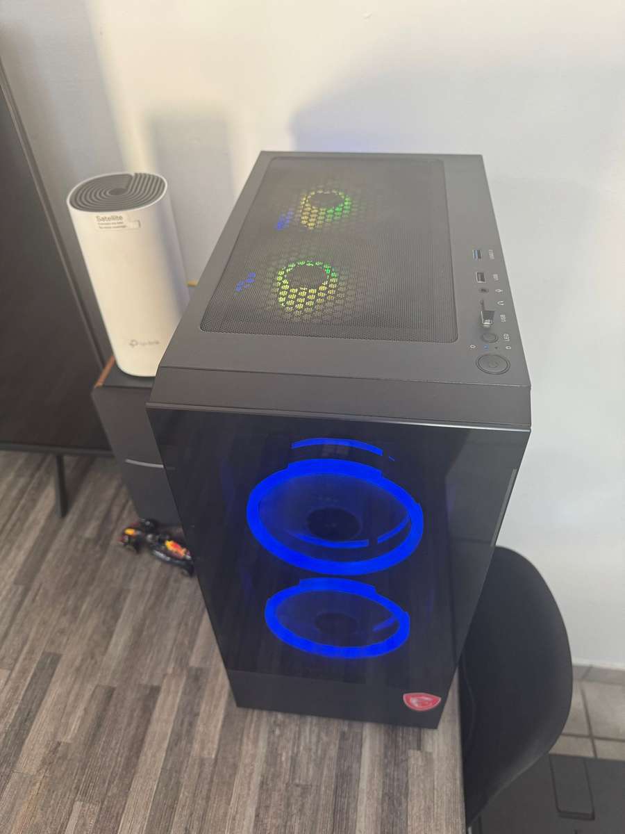 **MSI**GAMING DESKTOP**RYZEN 5 HEXA CORE**1060Ti 6GB GPU**16GB DDR4**512 SSD**