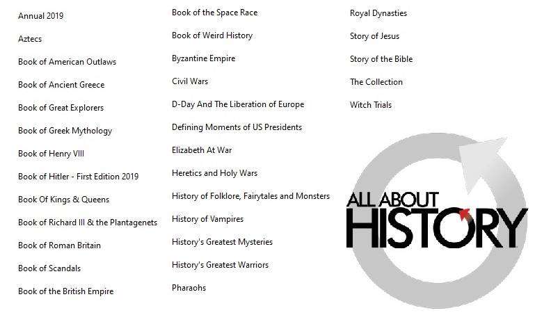 All about history