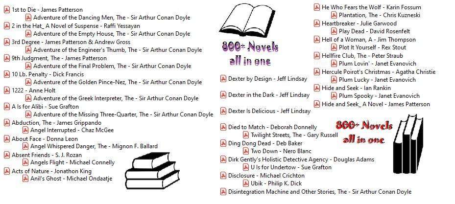 863 Detective e-Books