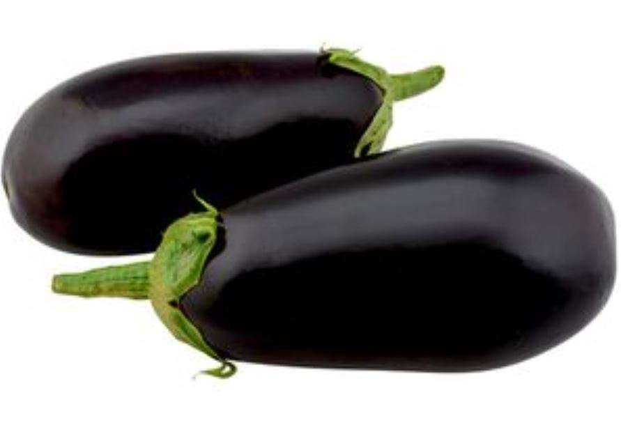 "PURPLE KING" EGGPLANT / BRINJAL / AUBERGINE -  20 SEEDS