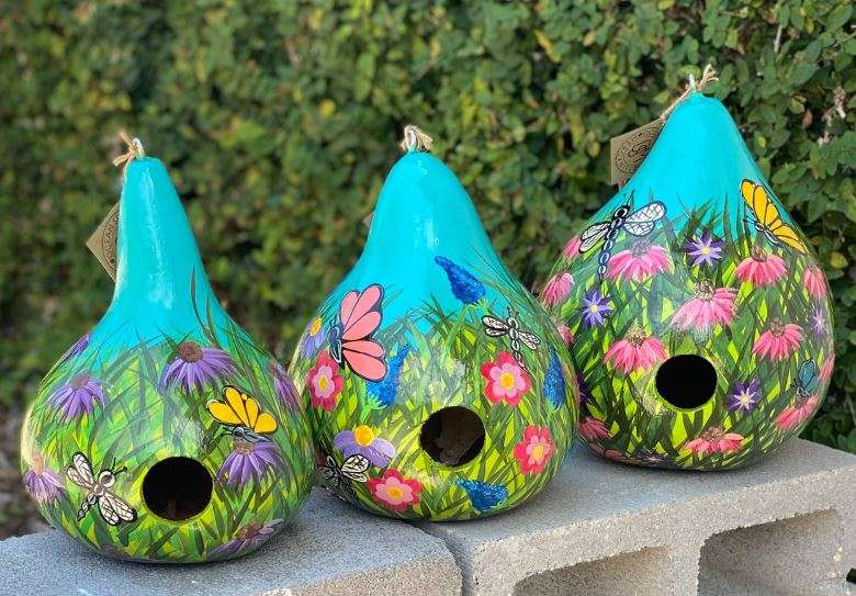 MARTINHOUSE BOTTLE GOURD / WHITE PEAR GOURD / BIRDHOUSE GOURD -  Lagenaria siceraria - 10 SEEDS