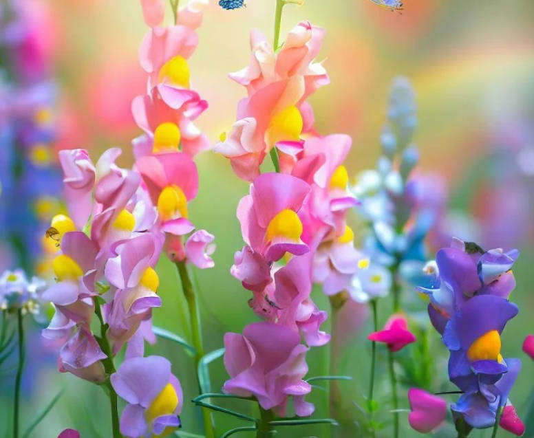 LINARIA FLOWER "Fairy Bouquet"   50 SEEDS -  Linaria Marroccana