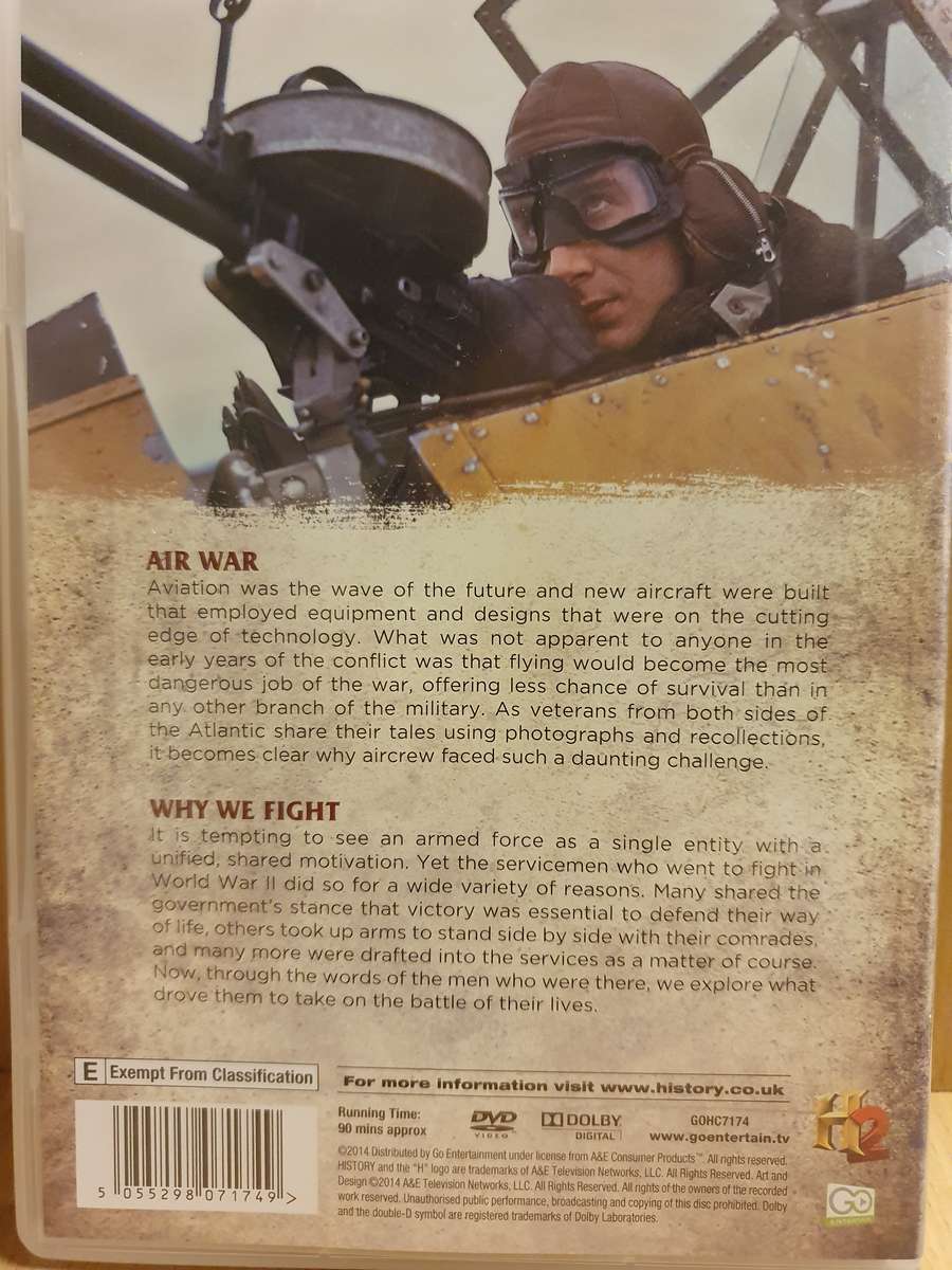 World War II in Colour - Air War & Why We Fight - Dvd