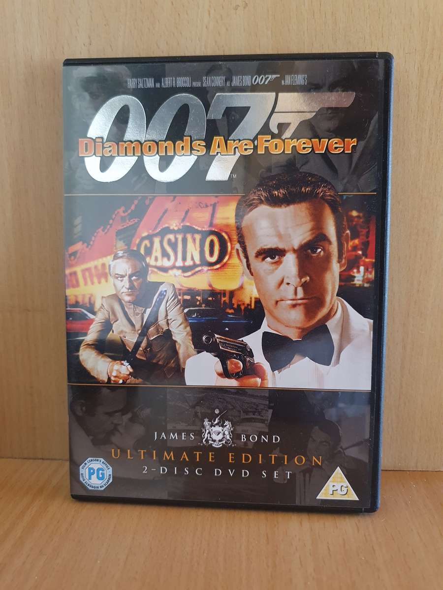 James Bond Ultimate Edition 2-Disc Dvd Set - Diamonds are Forever